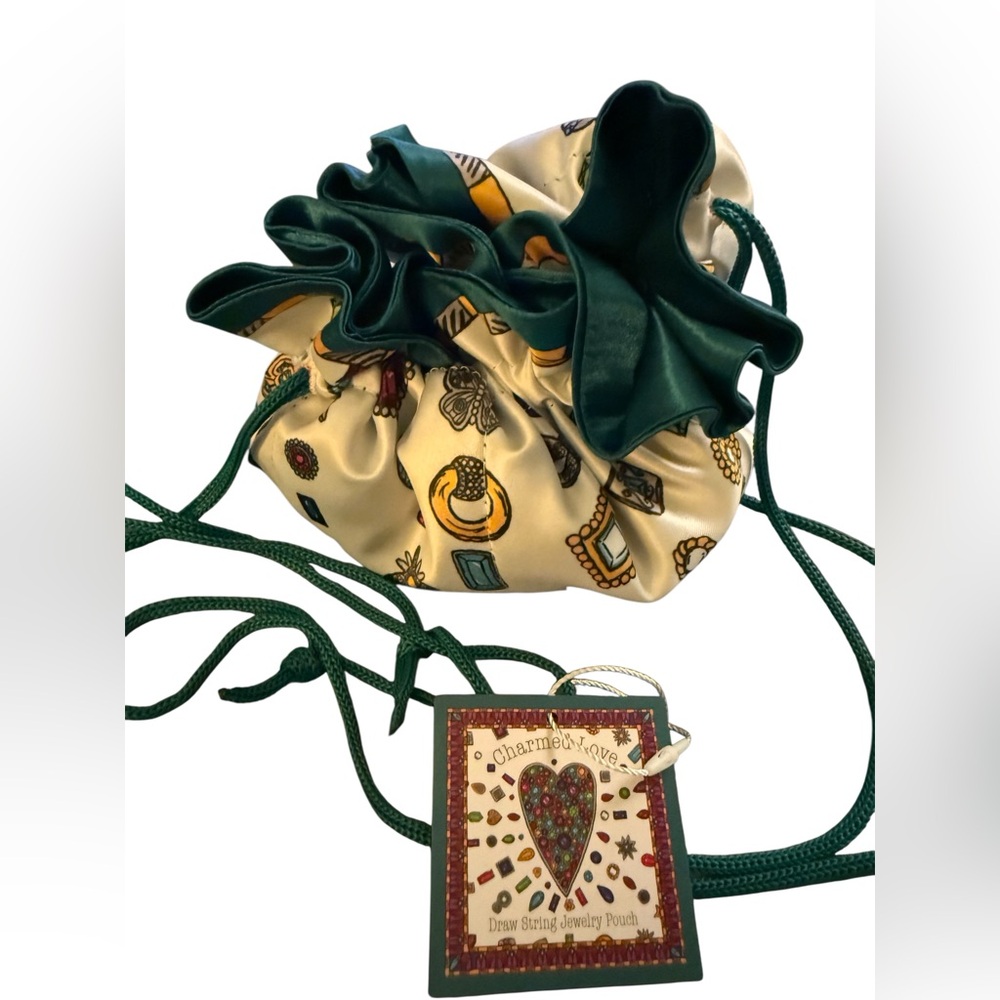 Brighton Charmed Love Drawstring Jewelry Pouch